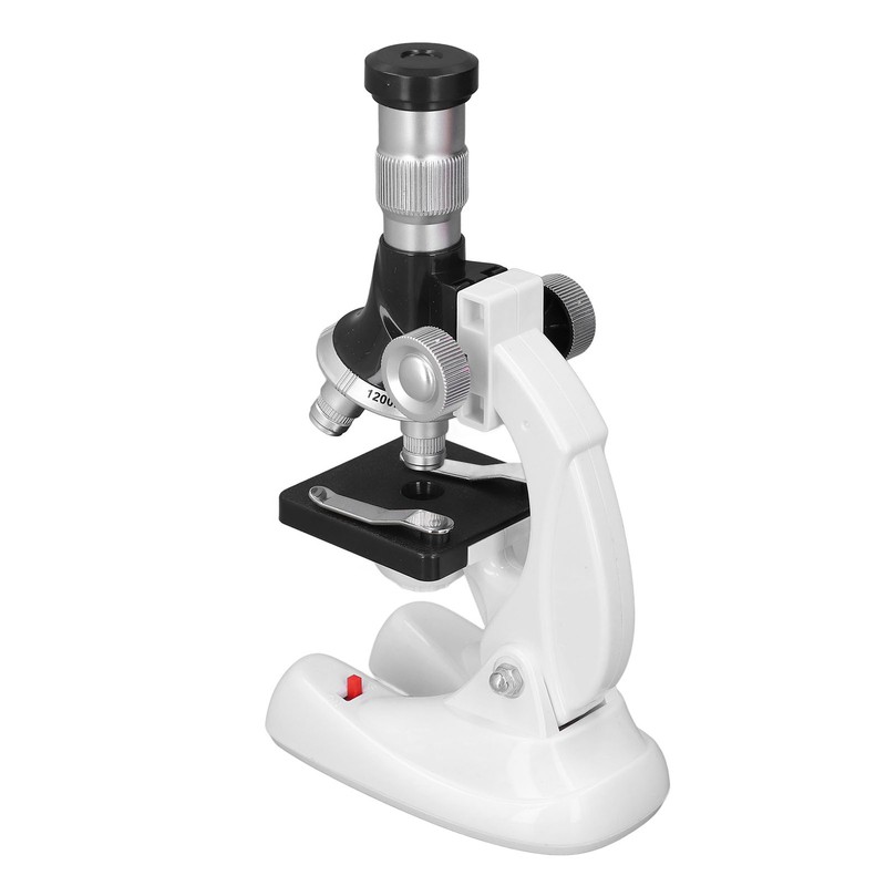 Children Science Microscope Kit 1200X Magnification Biological HD Educational Science