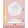 Colector de Leche Materna, 2PCS Conchas Recolectoras para Lactancia, 30ML