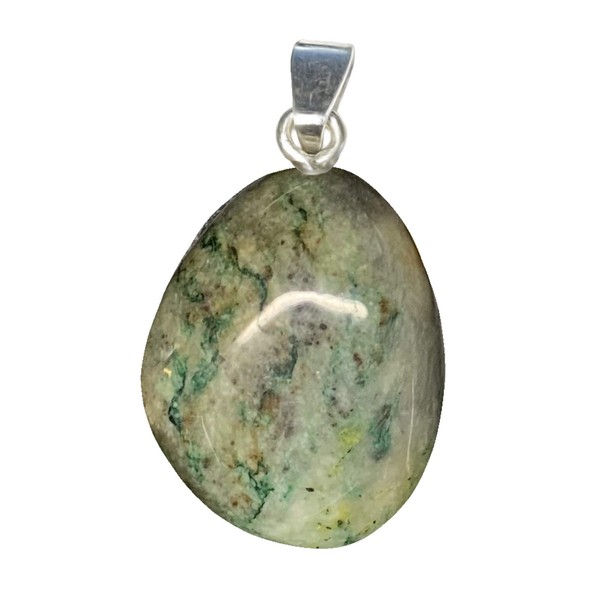 KRIO 1 x Mariposit Handschmeichler als Anhänger mit Silberöse