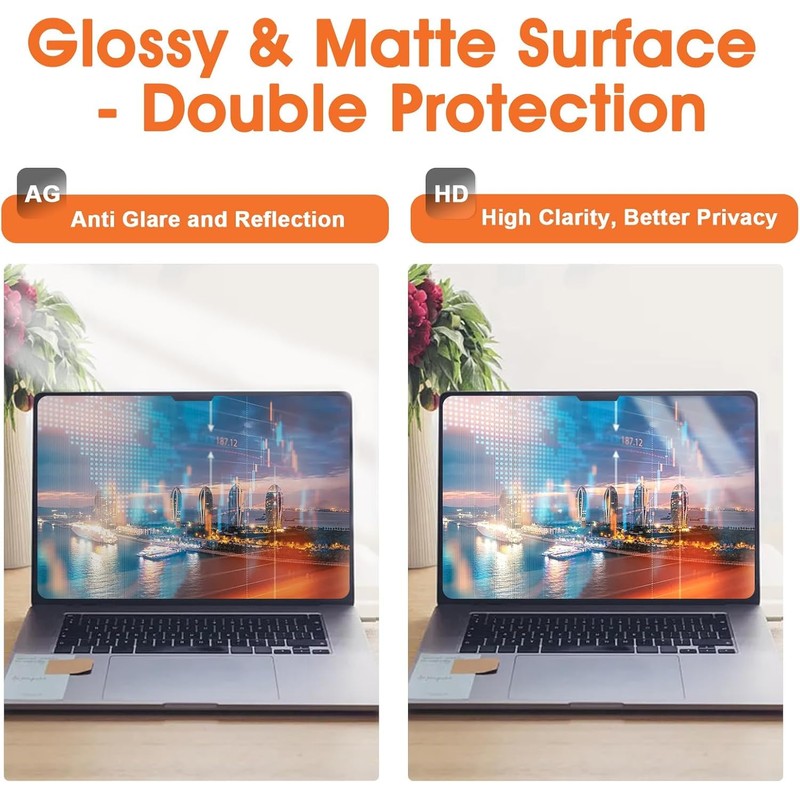 BSPROTE Magnetic Privacy Screen for 14 Inch MacBook Pro (2021-2025,