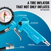 Poppstar Compressed Air Accessory Set: Tire Inflator (0-16 bar, Hose: