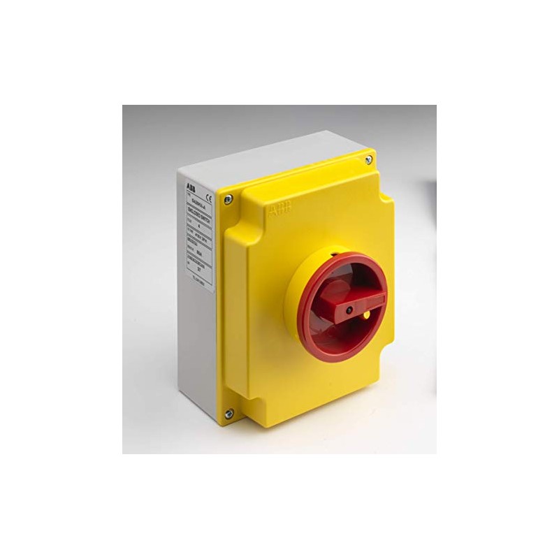 ABB S47K5N-A Double Insulated Load Break Switch 25A AC22, Polycarbonate