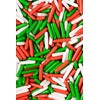 SPRINKLY - Polished Rods - Red, White & Green (Christmas)