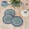 VHC Brands Jolie Jute Trivet 3 Piece Set Farmhouse Table