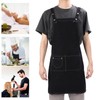 Nail Polish Apron Adjustable Nail Salon Kitchen Bib Aprons Cosmetic