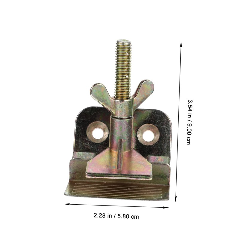 Angoily Silk Screen Printing Hinge Clamp Galvanized DIY Tool for