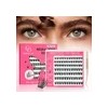 Gorgeous Olivia 88 Pestañas Postizas Kit Completo Rosa Chicle Black