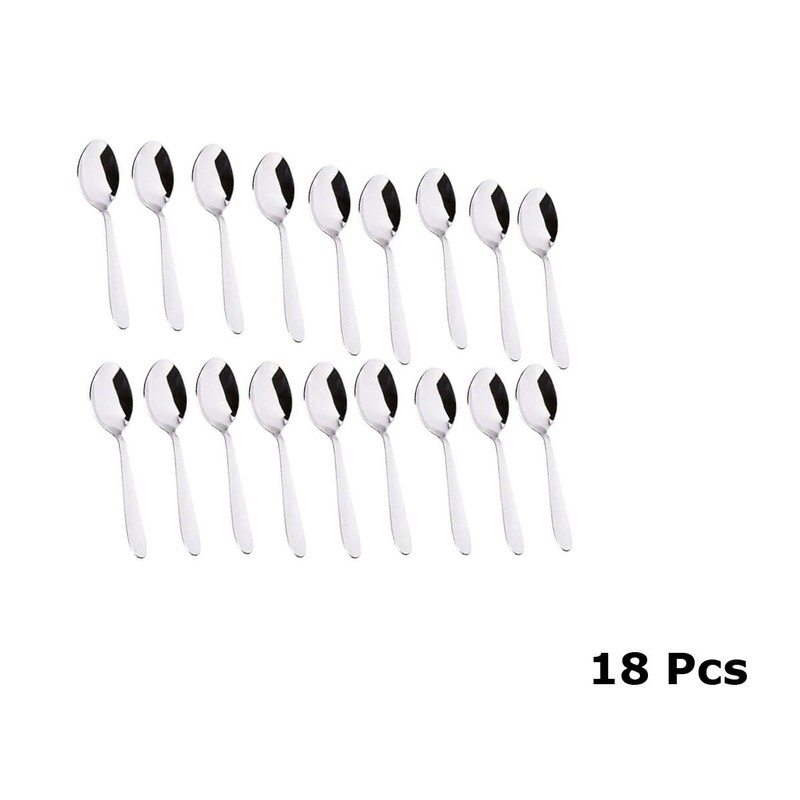 Stainless Steel Spice Containers Spoons Set of 18, Small Spoons,