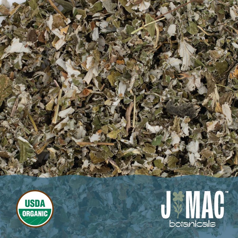 J MAC BOTANICALS, Organic Red Raspberry Leaf, Herbal tea (16