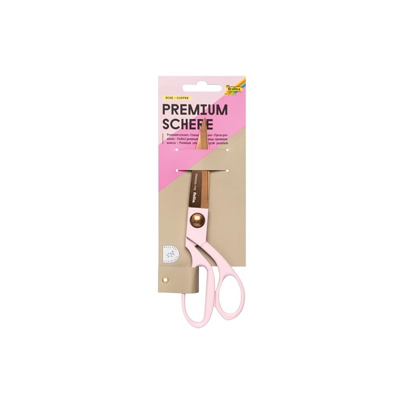 folia 7742 - Premium Scissors Household Scissors in Rose Gold