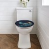 Flashideas Blue Butterfly Toilet Seat Covers for Bathroom Easy to