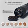 TLYSXPRO Electric Pepper Grinder, USB Rechargeable, Automatic Pepper Shaker, Adjustable