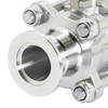 QiiMii KF-25 Vacuum Ball Valve Clamp Valve with Locking Device,