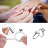LNtech Ring Sizer Adjuster for Loose Rings,8 Pack Plug-in Invisible