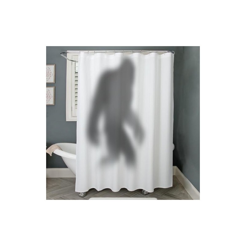 CafePress Bigfoot Decorative Fabric Shower Curtain