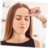 BIUDECO Stylish Eyebrow Clip 4pcs Stainless Steel Tools for Brow