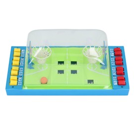 Interactive Basketball Game Toy Improve Finger Dexterity Dual Player Finger Basketball Table Game for Top Blue