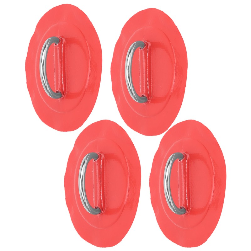 4pcs Inflatable Boat Kayak DRing Pad Patch Marine Fixed Buckle