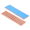 Pure Copper Heatsink 67mm x 18mm x 4mm Cooling Heatsink