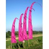Bali Flag Polyester Aubergine 5 Metres