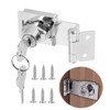 Keyed Hasp Lock Right Angle 90 Degrees Lock Hasp TwistAlloy