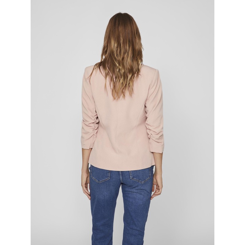 Vila Women’s 3/4-Sleeve Blazer, Misty Rose