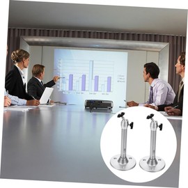 SHINEOFI 2pcs Wall Projector Mount Bracket Ceiling Projector Stand Elegant Design with Easy Installation Versatile Compatibility for Home Office Use