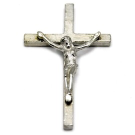 Phoenix Models Dollhouse Silver Crucifix Cross Miniature Religious Church 1:12 Accessories