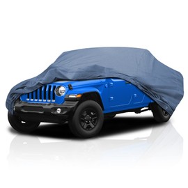 USCarCover Supreme All Weather Protection, Breathable Car Cover for Jeep Gladiator 2020-2025 Truck Upgraded Fabric Semi Custom Fit Pollution, Dust, Sun, Snow, Rain