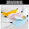 CHROMACRAFT 3-Piece Banana Shaped Hammock, Cute Pet Bed, Creative Mini