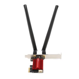 PCIE WiFi Card for PC, Wireless 1200Mbps (2.4GHz 300Mbps and 5GHz 867Mbps), PCIE WiFi Adapter, Dual Band WiFi Network Card, AC 7265 Network Adapter for Windows