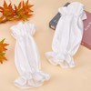 NICENEEDED Removable Puff Sleeves, Detachable Bridal Sleeve for Wedding Dress,