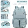 Lohol Water Resistant Daypack with Mulitiple Pockets for School Travel
