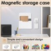 AWAOVV 1Set Magnetic Storage Box Whiteboard Pencil Holders School Supplies,