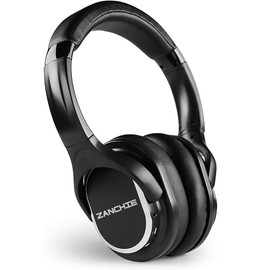 ZANCHIE Wireless RF Headphones for TV Watching, Over-Ear Stereo Headsets for Hard of Hearing, 330ft Signal Range (Require Transmitter, Transmitter Not included)
