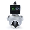 U.S. Solid 1" 24V AC Stainless Steel Electric Solenoid Valve