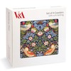 Museums & Galleries Set of 4 Cork Backed Coasters -
