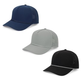 Quick Dry Baseball Cap Snapback Hats Mesh Trucker Hat for Men Women Water-Resistant Outdoor Golf Hat Ball Cap