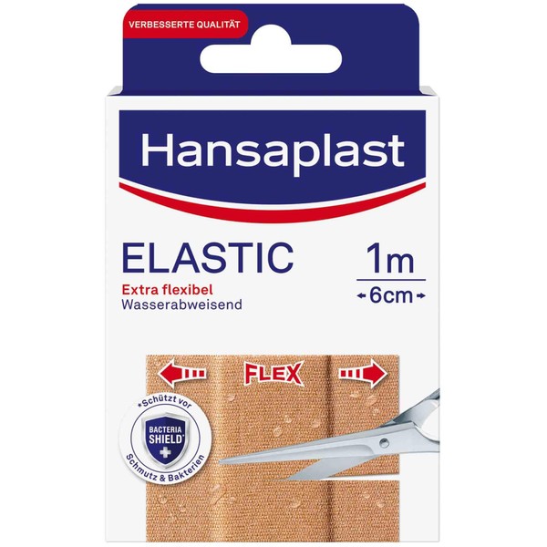 Hansaplast Elastic Pflaster, 1 St. Pflaster