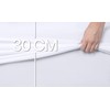 Utopia Bedding King Fitted Sheet, White - 12 Inch (30cm)