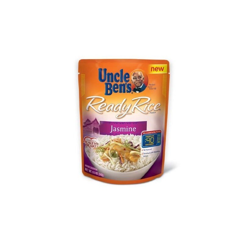 Uncle Ben's Ready Rice Pouch Jasmine - 6 Pack Bundle