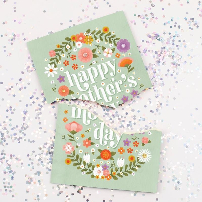 Endless Baby Cry Mother's Day with glitter - Musical Greeting