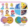 5D Diamond Painting Sticker Set for Children, DIY Cartoon Animal