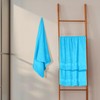 GLAMBURG Premium Cotton 4 Pack Bath Towel Set - 100%