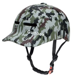 Gudook Adult Bike Helmets for Men - Women Bicycle Helmet - Certified Comfort Lightweight Adjustable Baseball Cap Style Cycling Helmet for Urban Commuter Road Biking Scooter