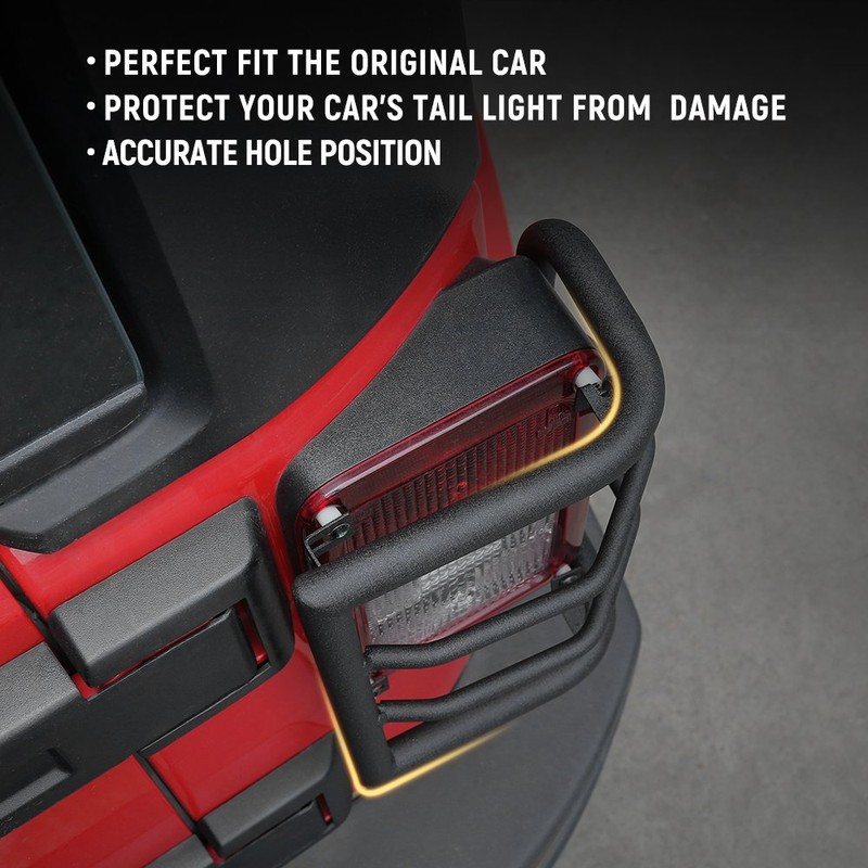 Rear Tail Light Cover Guard Protector for Jeep Wrangler JK