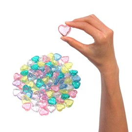 Jewelry Scoop 縁日 Festival Heart Glitter 10 Color Crushed Ice 1kg (220pcs) 506 – 495 