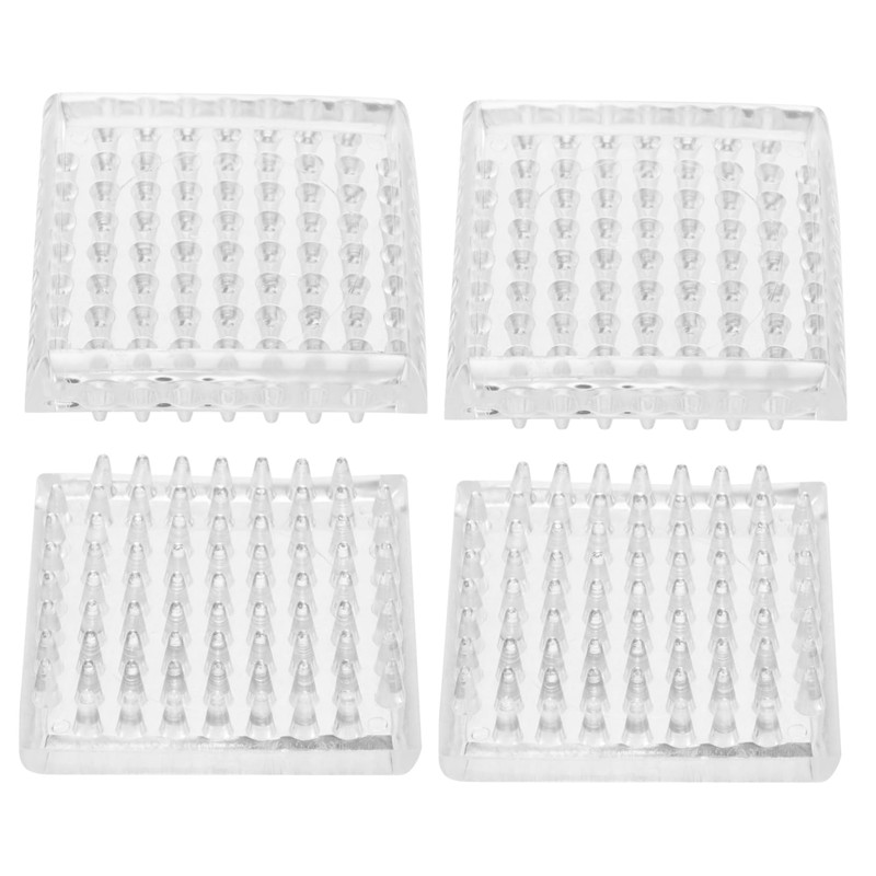 Housoutil 20pcs Furniture Grippers for Hardwood Floors Chair Leg Protectors