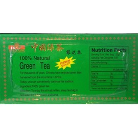 CHINESE PREMIUM GREEN TEA (100 BAG each Box) Royal King Brand (Pack of 3) (3)