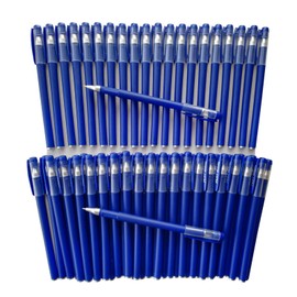 Twoklin Blue Gel Pens,60 Pcs Bulk Blue Ink Pens,0.5 mm Gel Pens,Blue Ink Pens Fine Point,Comfort Grip Smooth Writing.(Blue)